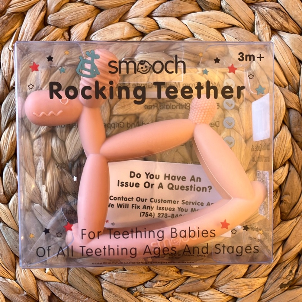 Smooch Rocking Teether for Babies